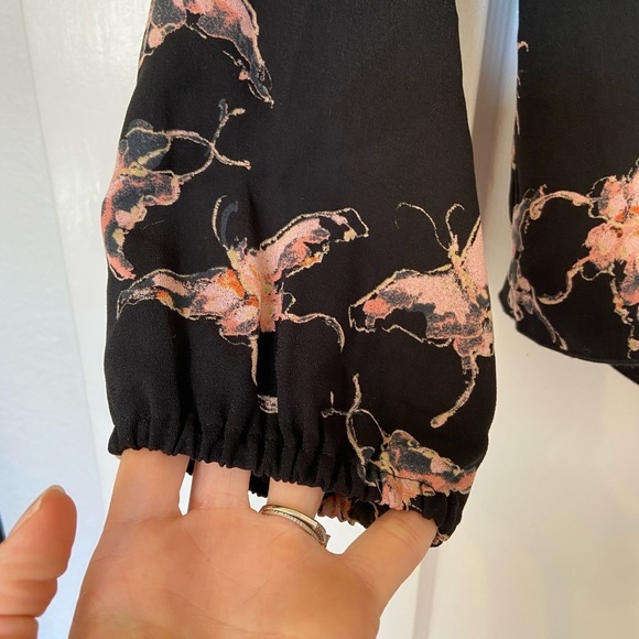 Wilfred Aritzia Morel Butterfly Off the Shoulder Top Size XS - Picture 3 of 10